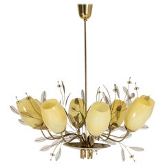 Vintage "Bridal Boquet" Chandelier by Paavo Tynell