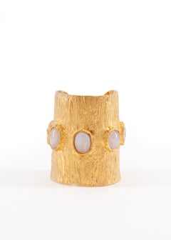 Bridal Collection Cuff - Gold-Plated Bronze