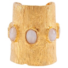 Bridal Collection Cuff - Gold-Plated Bronze