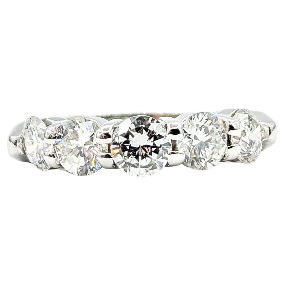 Bridal Diamond Band in 14k white gold