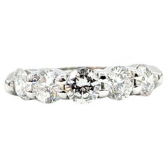 Bridal Diamond Band in 14k white gold