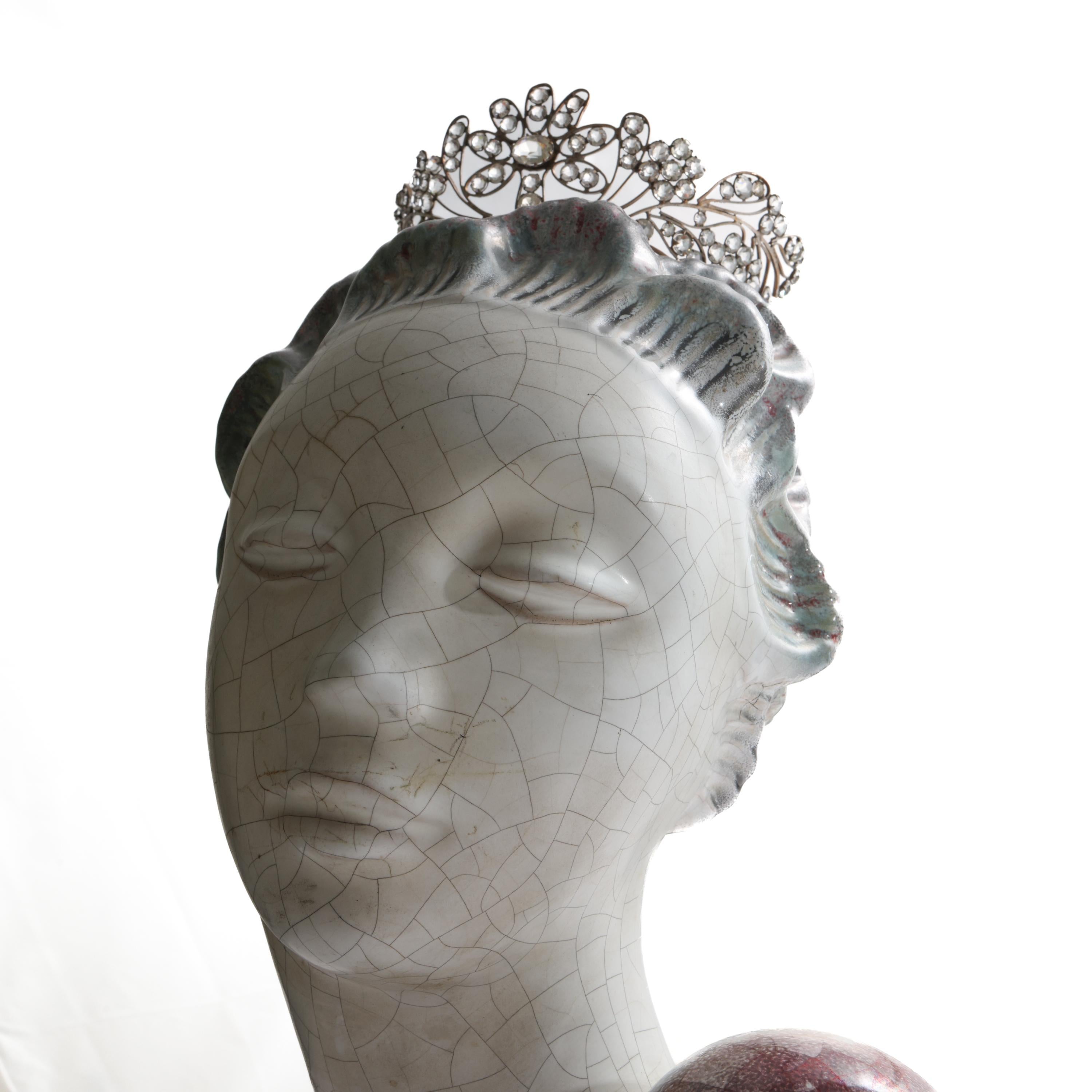 Bridal Tiara, Paste Diamonds, Regency Era 2
