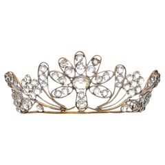 Bridal Tiara, Paste Diamonds, Regency Era