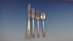 Bridal Veil by International Sterling Silver Flatware Set 12 Service 79 Pcs