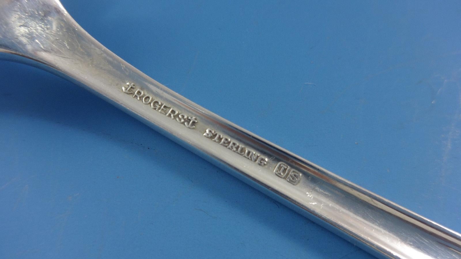 Juego de Cubiertos Velo de Novia de International Sterling Silver 12 Servicios 79 Piezas en Excelente estado para la venta en Big Bend, WI