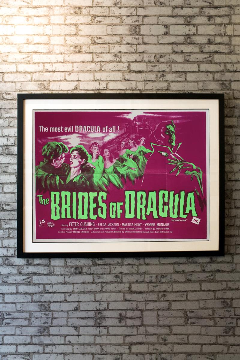 Considered by many to be the best of all the Hammer Horrors, the 1960 Brides of Dracula was the sequel to the ground breaking Dracula of 1958. Superbly directed by Terence Fisher and starring Peter Cushing, this is a masterpiece of gothic horror.