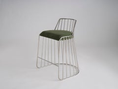Bride’s Veil Counter Stool With Back by Phase Design