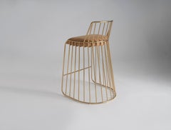 Bride's Veil Thekenhocker mit Rückenlehne von Phase Design