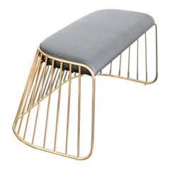 Tabouret bas double Bride's Veil par Phase Design