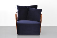 Bride's Veil Lounge Chair by Phase Design, Burnt Copper