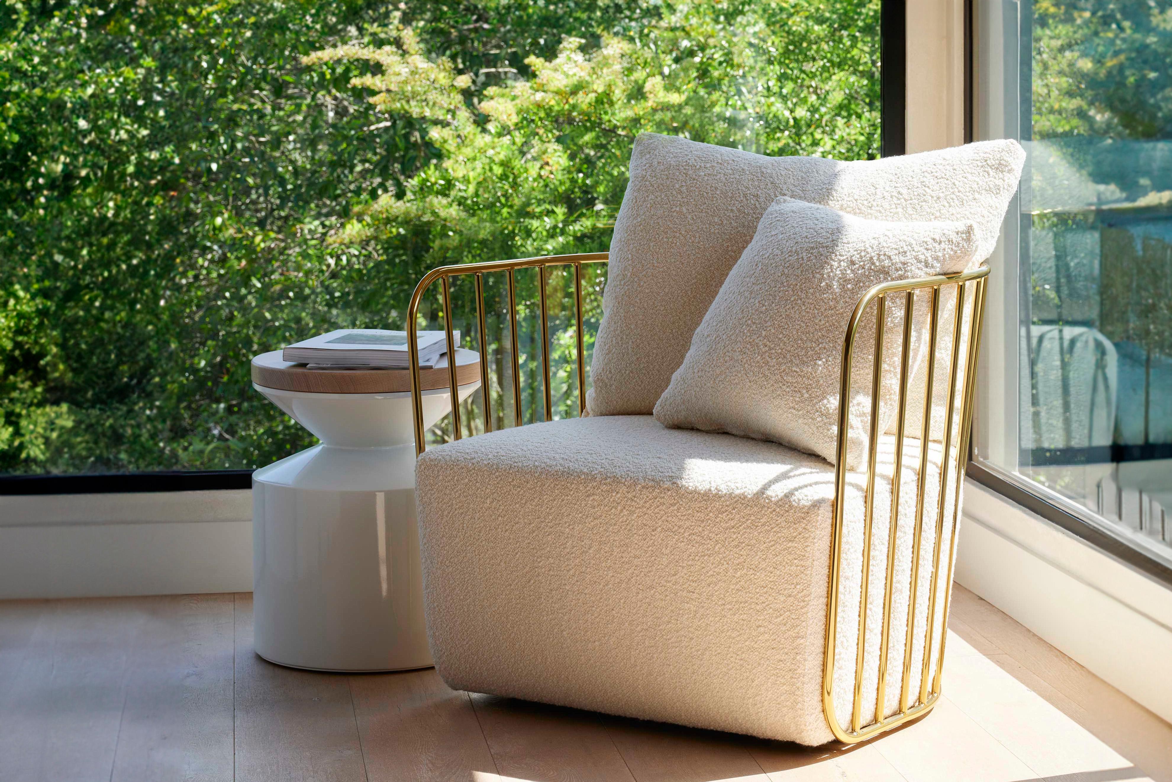 Tumbona Velo de Novia de Phase Design, Cobre quemado Chapado en venta