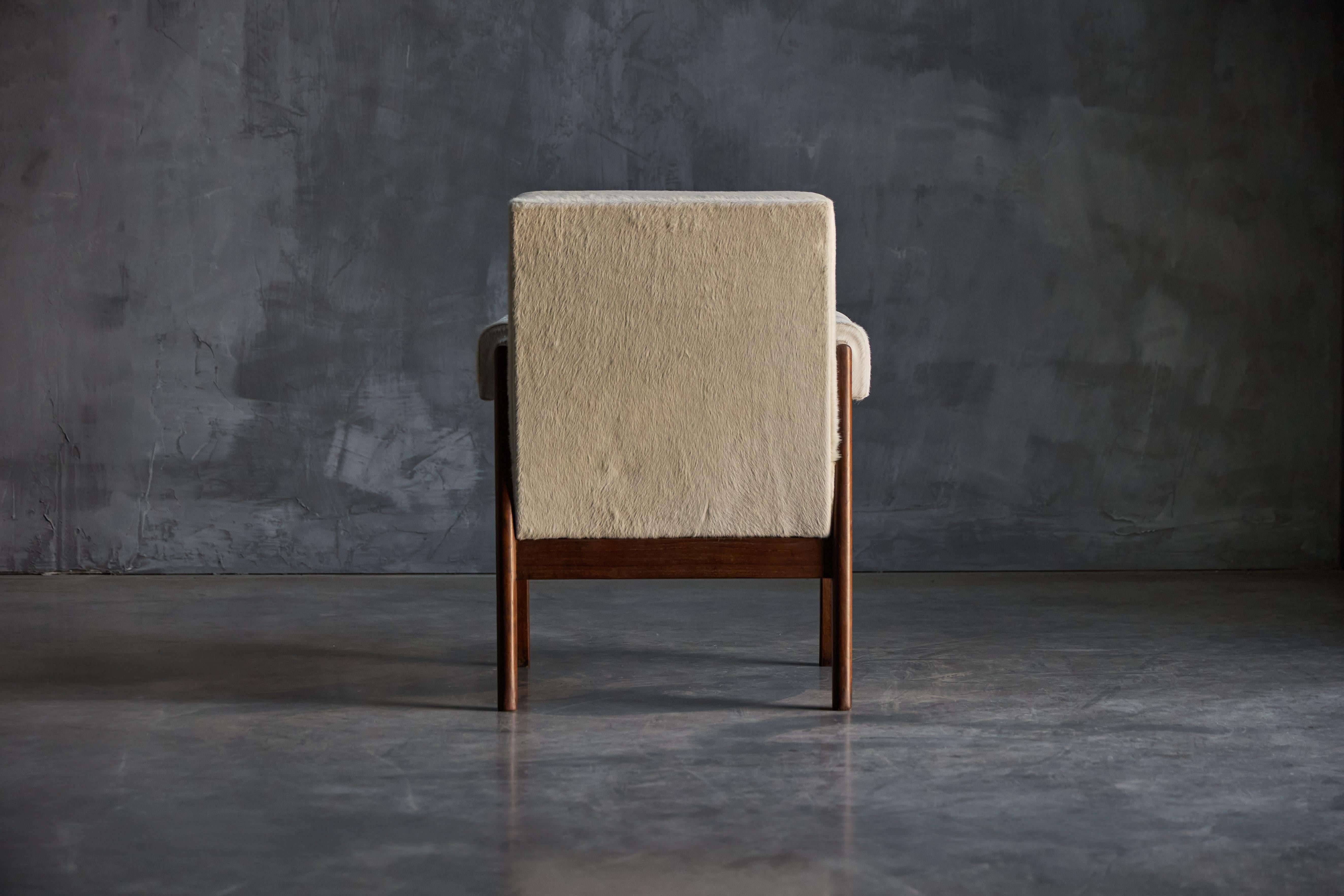 Fauteuil Bridge LC/PJ-SI-41-A de Le Corbusier & Pierre Jeanneret, Inde, 1955 en vente 2