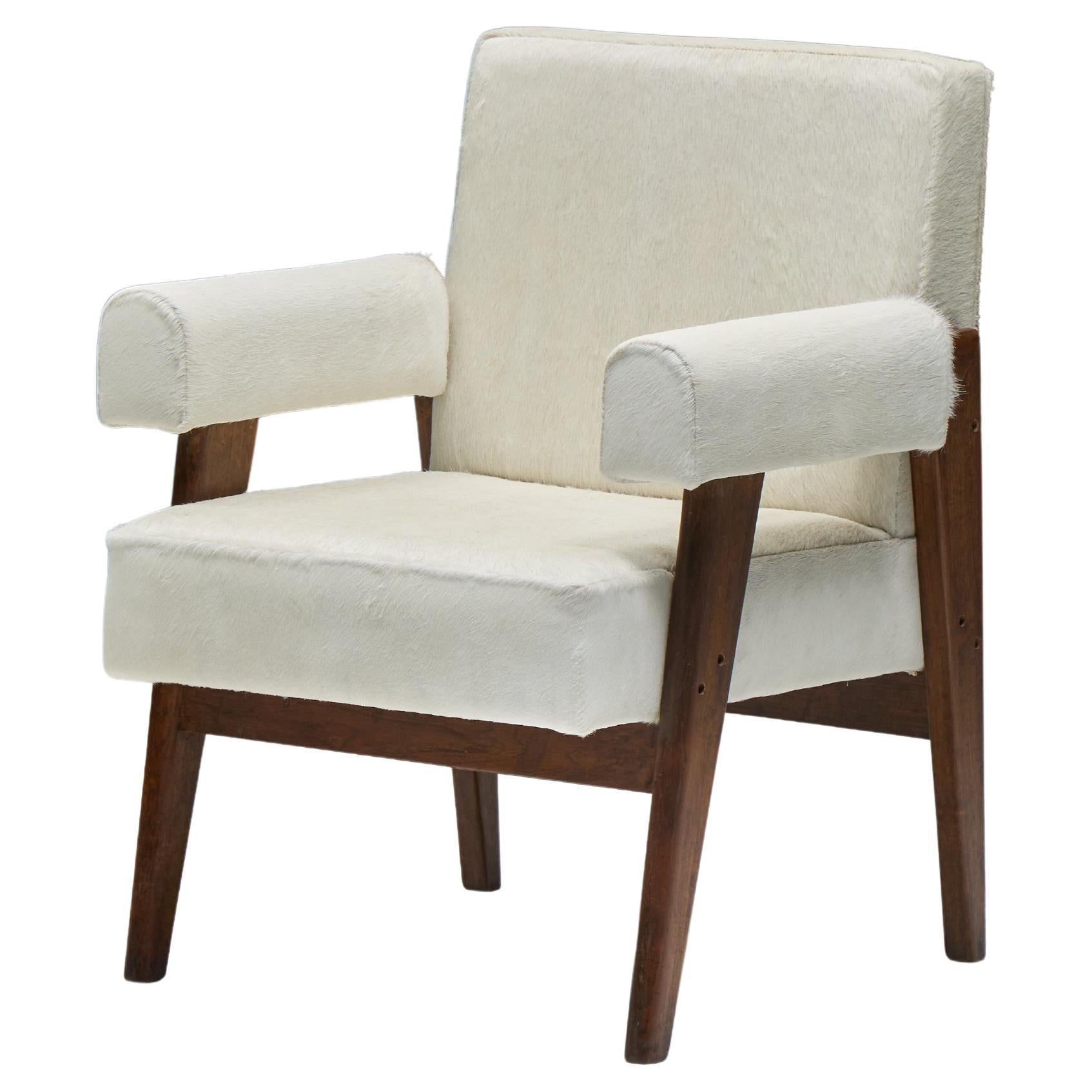 Poltrona a ponte LC/PJ-SI-41-A di Le Corbusier & Pierre Jeanneret, India, 1955