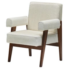 Poltrona a ponte LC/PJ-SI-41-A di Le Corbusier & Pierre Jeanneret, India, 1955