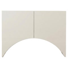 Brückenschrank, 90cm, Austernweiß, Bogen, Muller Van Severen, Contemporary