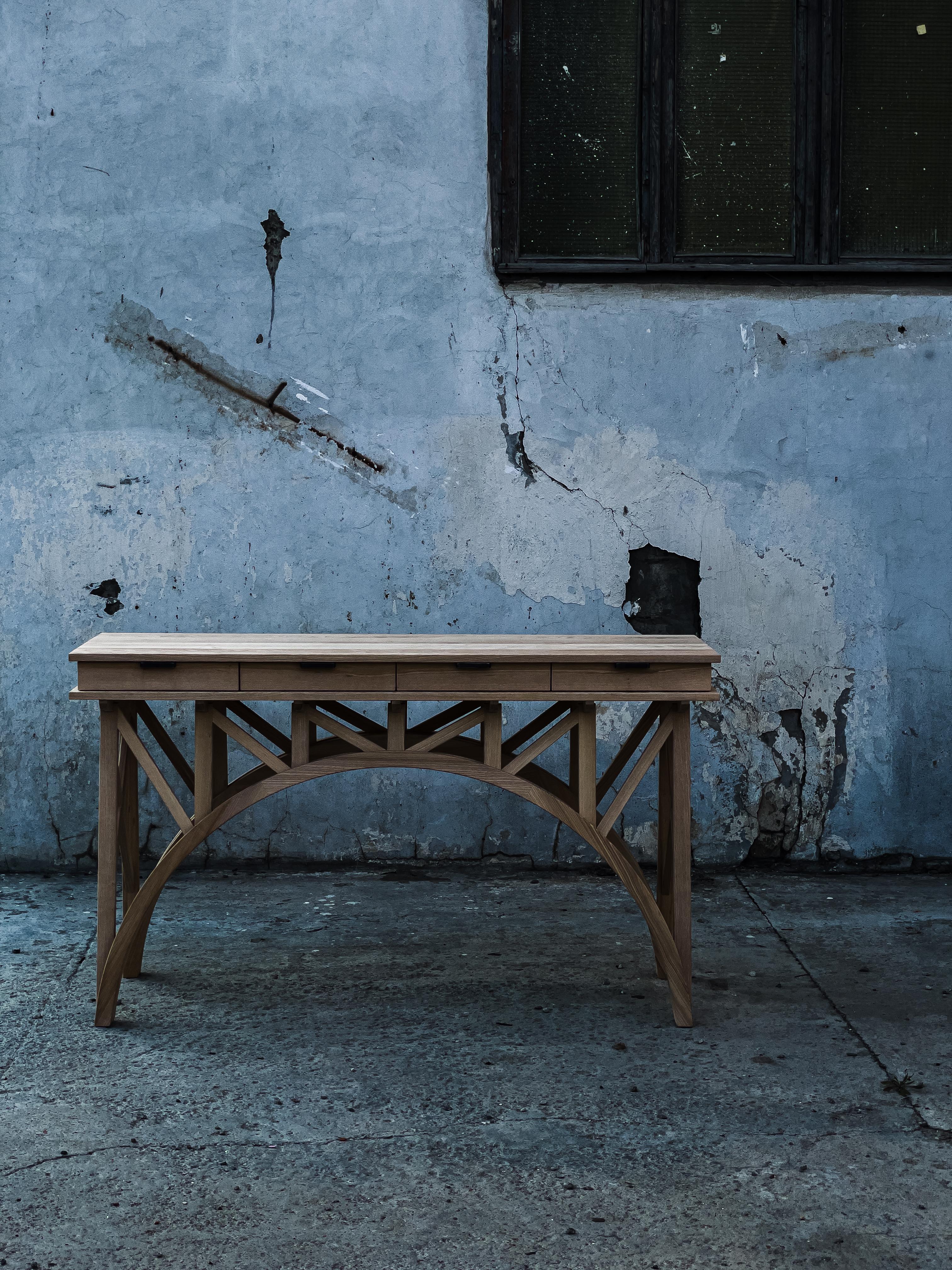 Ukrainian Bridge Console by Twenty Second Factory For Sale