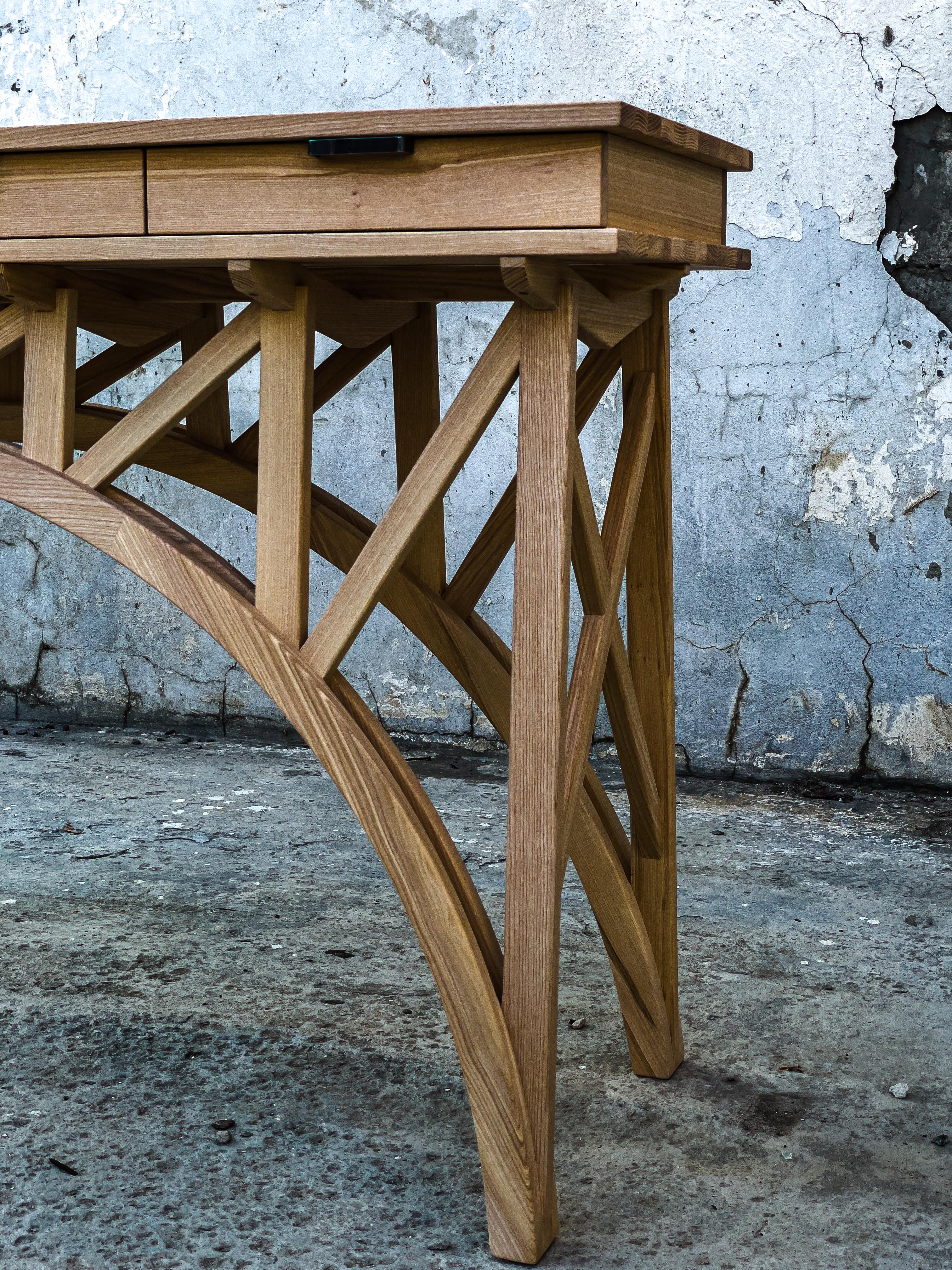 Contemporary Bridge Console by Twenty Second Factory For Sale