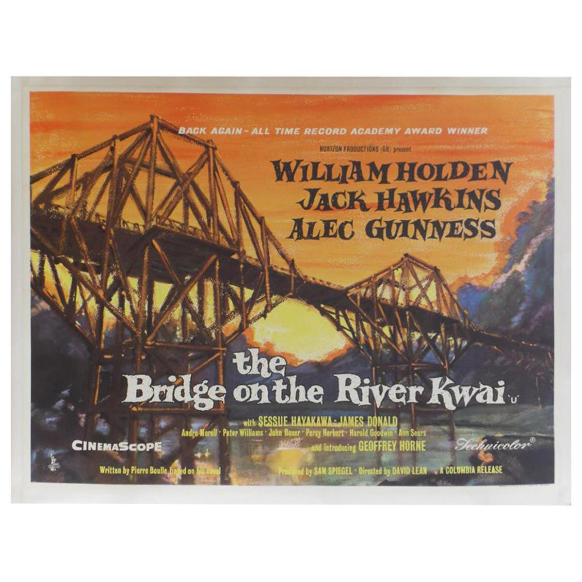 Bridge on the River Kwai, the 1963r Poster For Sale