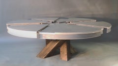 "Bridge Table" Expanding table homage to San Francisco Bridge's