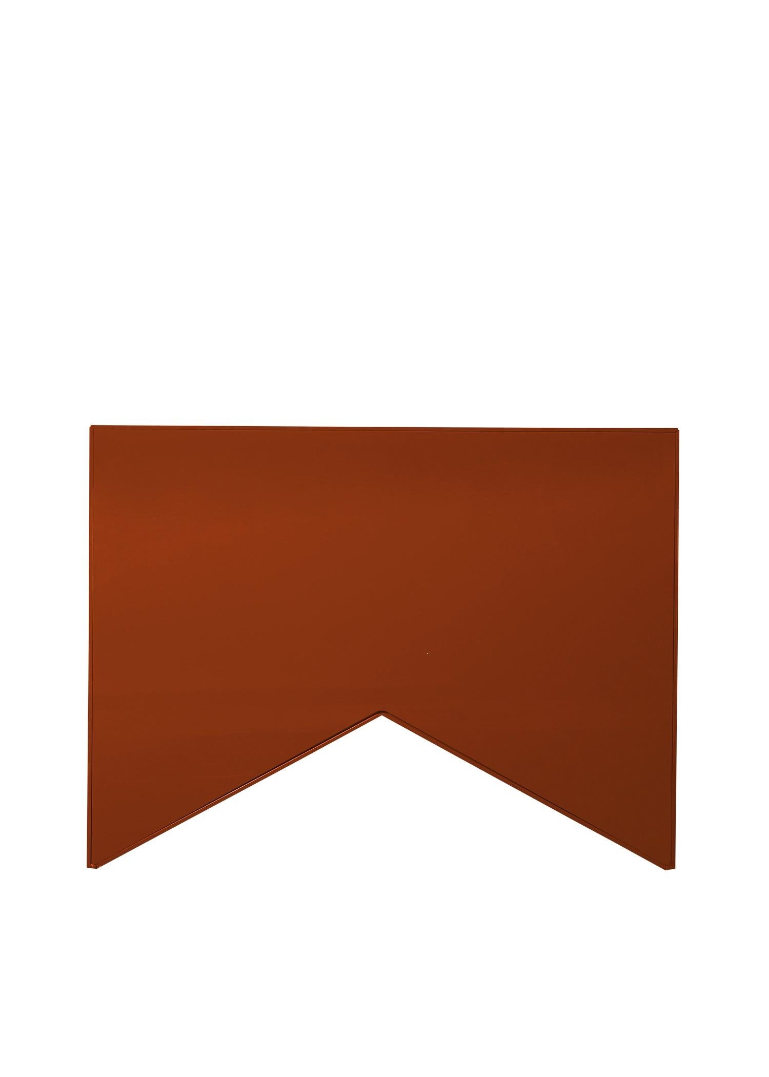 Espagnol Armoire Bridges de Muller Van Severen petit meuble contemporain laqué rouge en vente