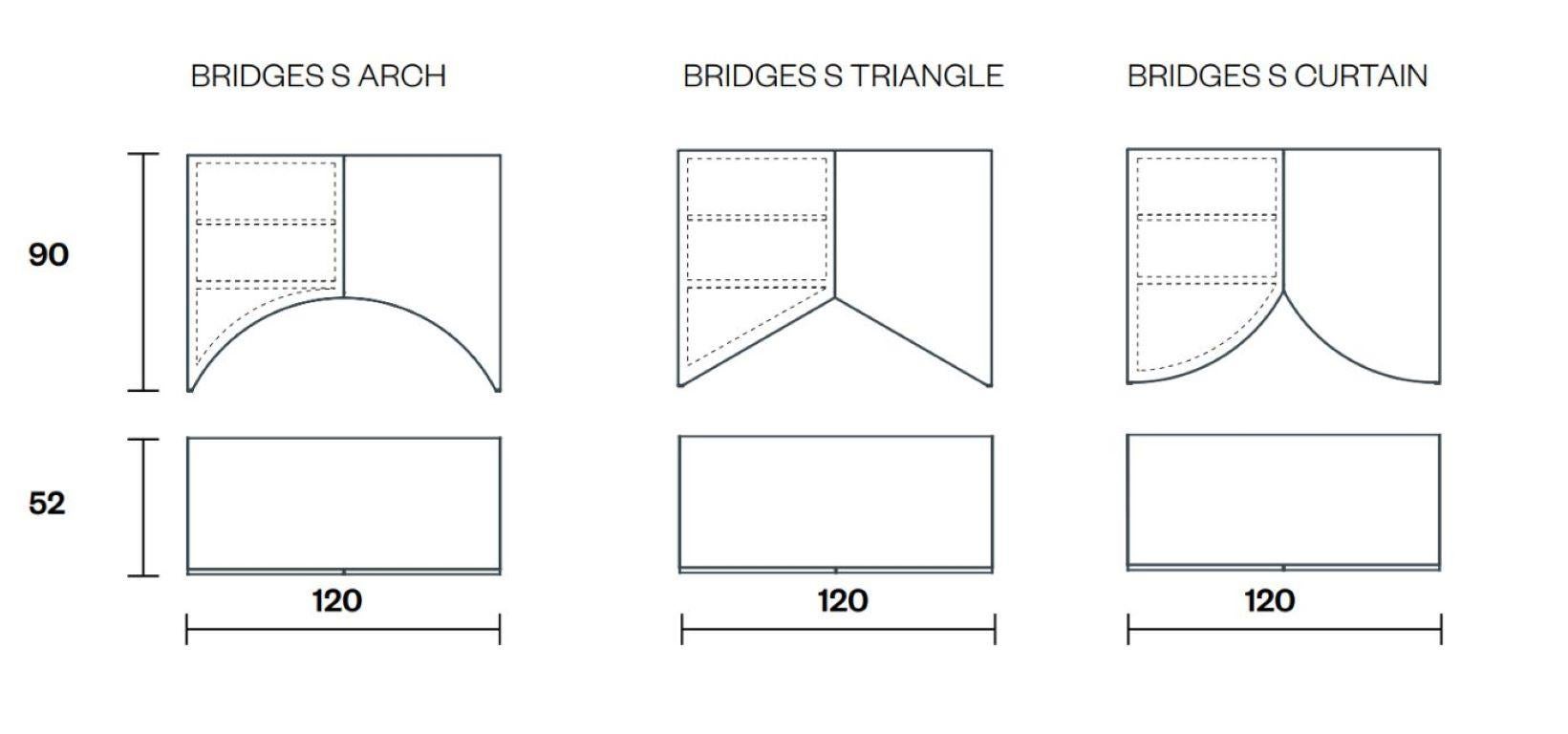 Armoire Bridges de Muller Van Severen petit meuble contemporain laqué rouge en vente 8
