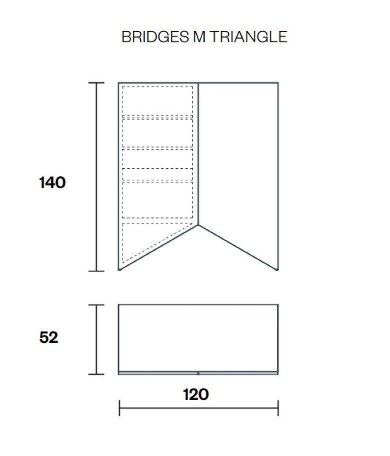 Armoire Bridges, Muller Van Severen, armoire contemporaine laquée aubergine M. en vente 8