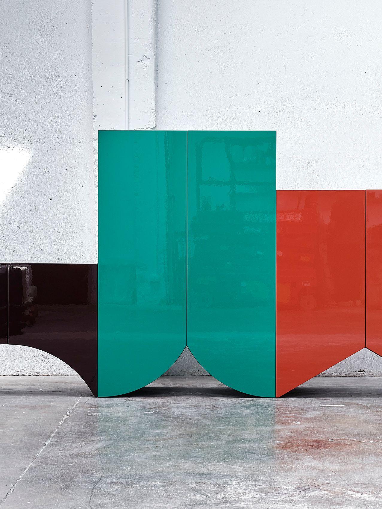 XXIe siècle et contemporain Bridges Large Green de Muller Van Severen pour BD Barcelona en vente