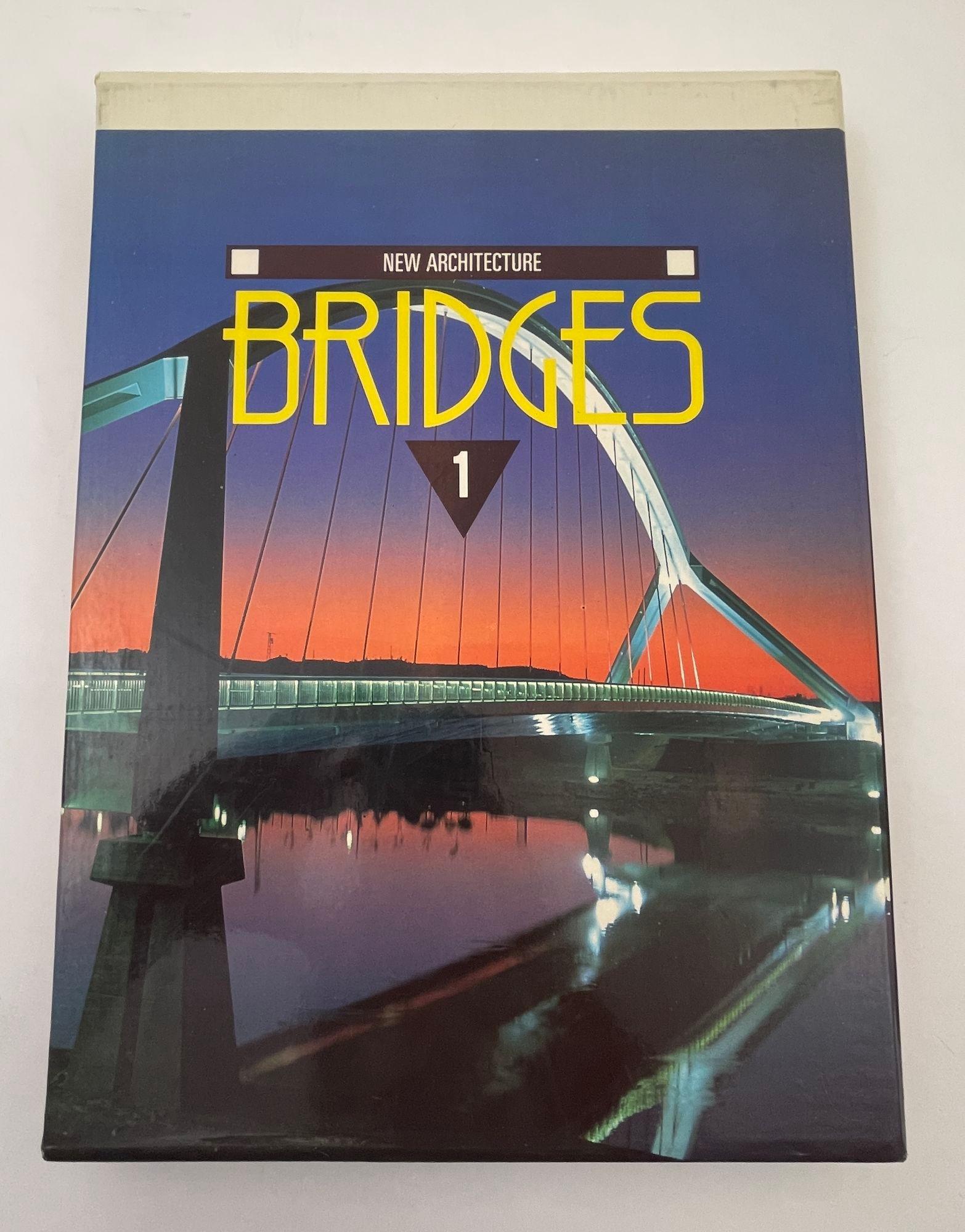 Modern Bridges New Architecture Hardcover Book by Francisco Asensio Cerver For Sale