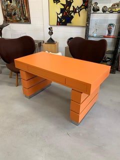 Bureau orange Bridges over Time Originals personnalisé