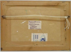 Original Mid Century Oil Painting Of Barawa Somalia ELIZABETH FRINK INTEREST