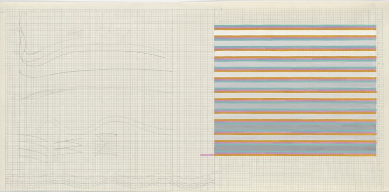 Untitled (Related to 'Sound') - Mixed Media Art by Bridget Riley