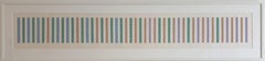 Sequence Study, Turquoise, Ochre, Magenta, 1973