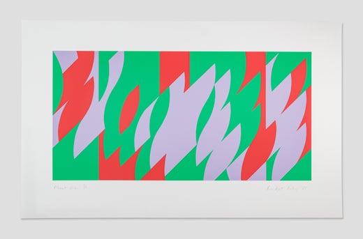 Bridget Riley - Red Dominance - Op Art, Print, Screenprint ...