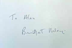 Bridget Riley Book: Reconnaissance (hand signed and inscribed by Bridget Riley)
