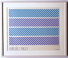 Bridget Riley - Scarce vintage Arts Council of Great Britain exhibition print