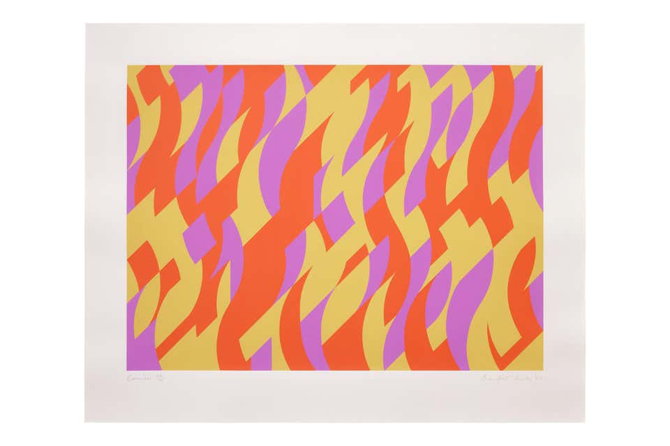 Riley Op Art - 137 For Sale on 1stDibs