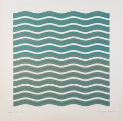 Coloured Greys [2] -- Screen Print, Abstract Art, Op Art by Bridget Riley