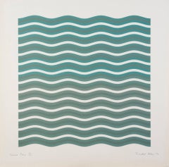 Coloured Greys [2] -- Screen Print, Abstract Art, Op Art by Bridget Riley