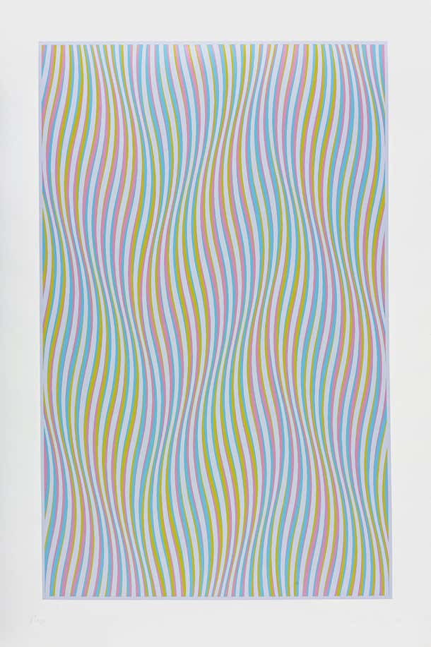 Bridget Riley - Elapse For Sale at 1stDibs