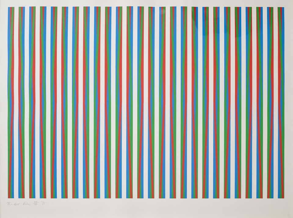 Bridget Riley Art - 31 For Sale at 1stDibs | bridget riley prints ...
