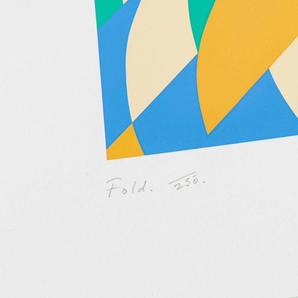 Bridget Riley - Fold Bridget Riley Female British Artist, Colourful ...
