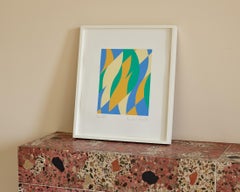 Fold -- Serigrafía, Abstracto, Op Art de Bridget RIley