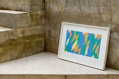 Frieze -- Screen Print, Abstract, Op Art by Bridget RIley