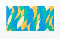 Frieze -- Screen Print, Abstract, Op Art by Bridget RIley