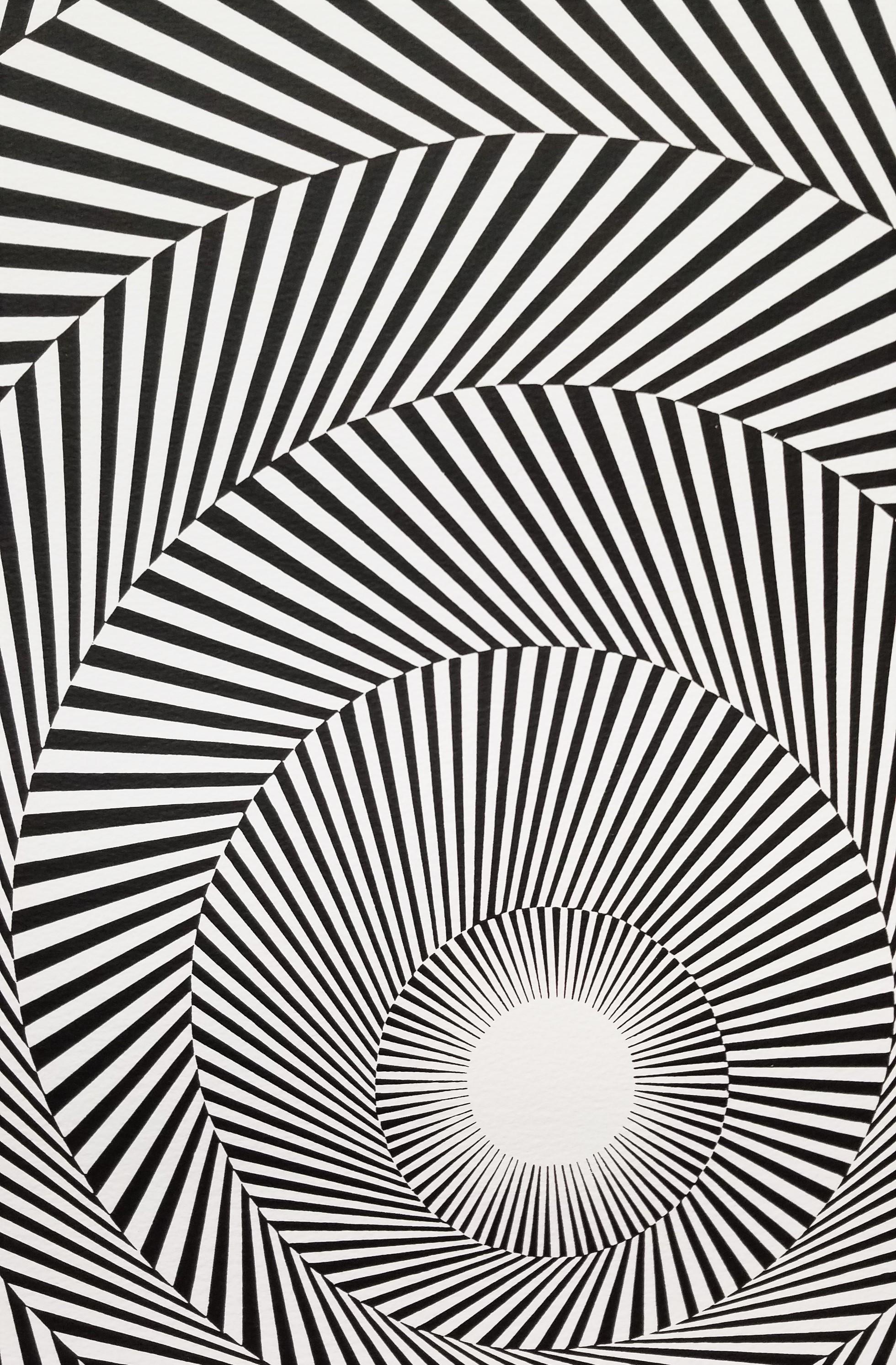 Hayward Gallery (Blaze 4) Poster /// Bridget Riley Abstract Geometric Striped Op For Sale 6