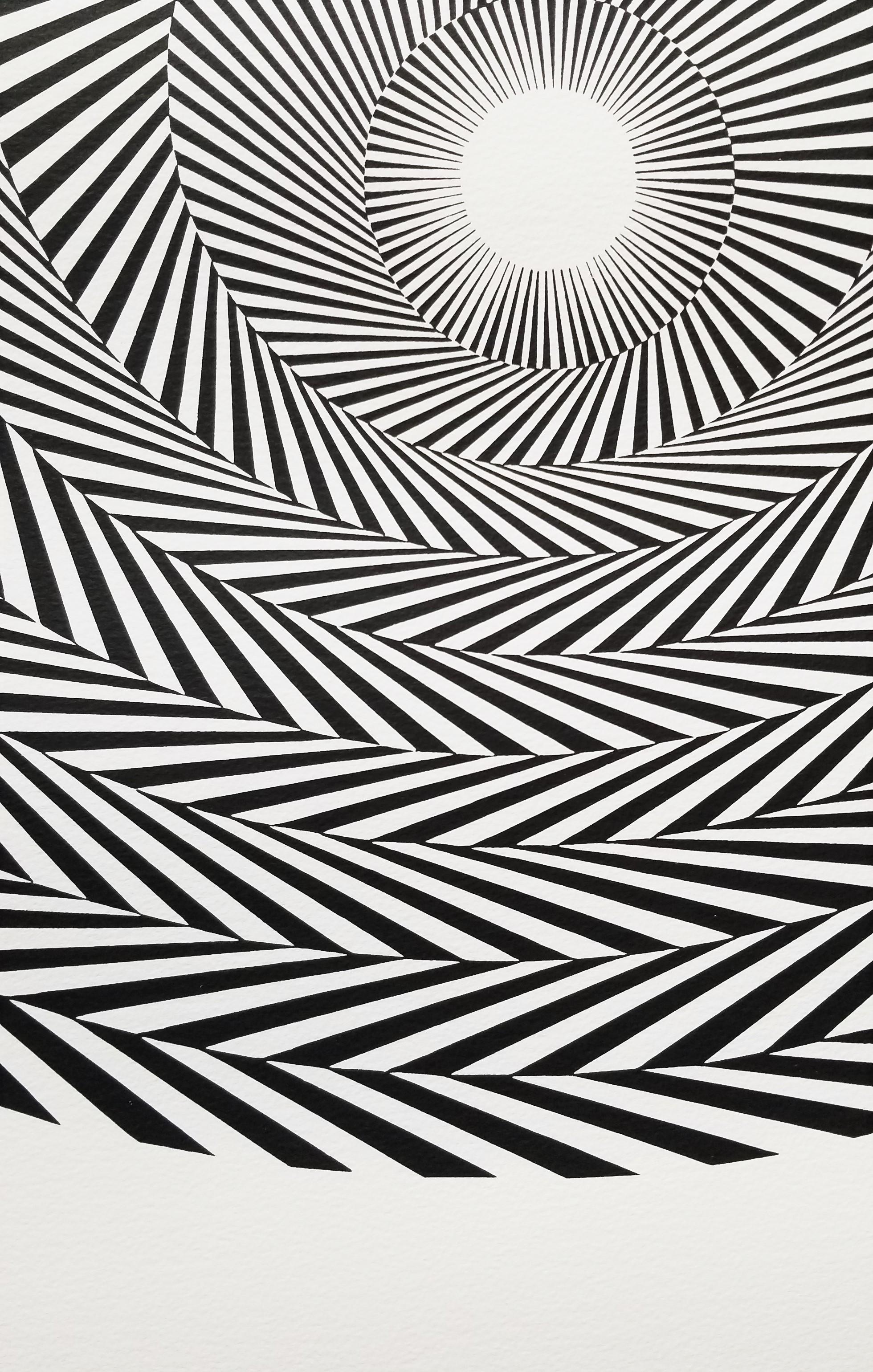 Hayward Gallery (Blaze 4) Poster /// Bridget Riley Abstract Geometric Striped Op For Sale 4