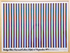 Bridget Riley Hayward Gallery (Firebird) Poster