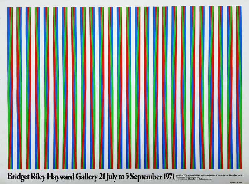 Bridget Riley - Untitled (Chicago Eight) at 1stDibs
