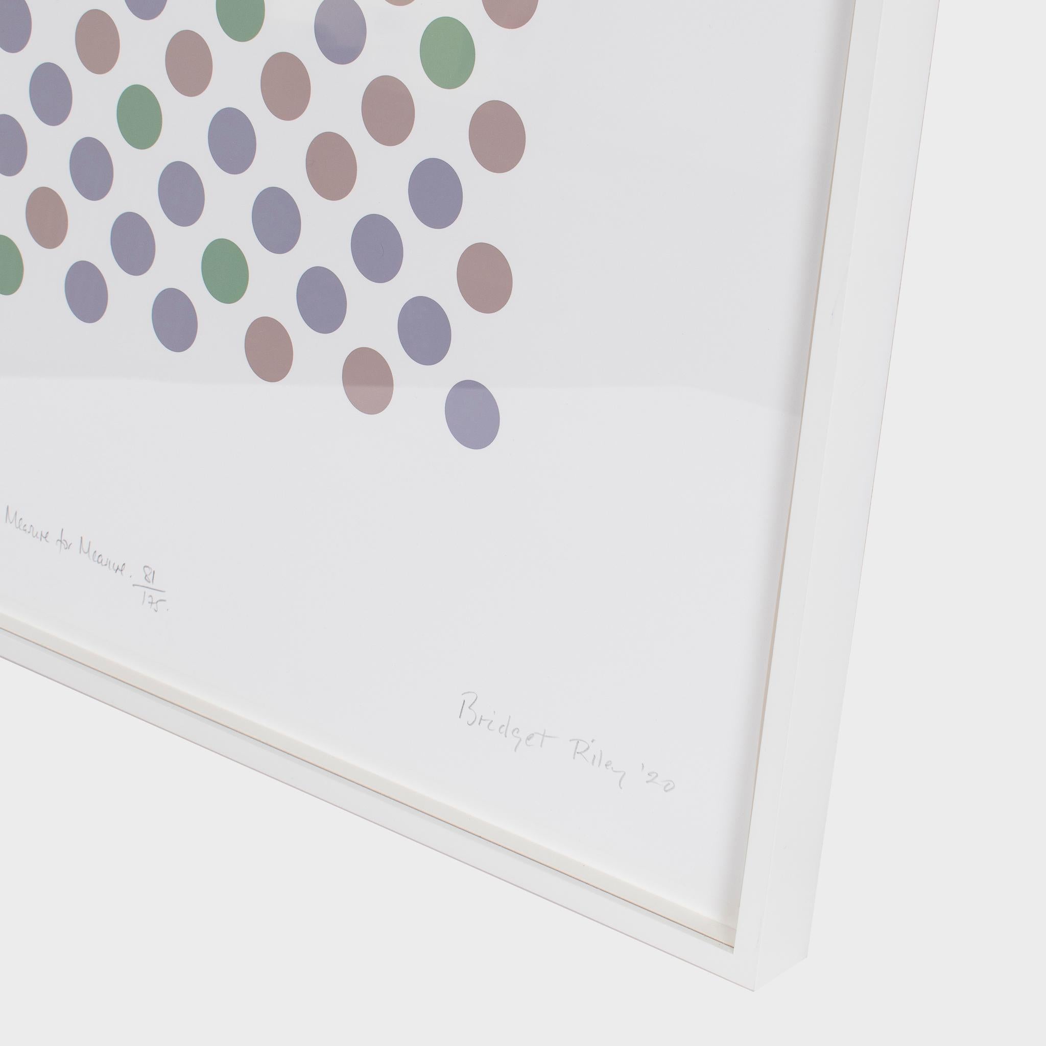 Misura per misura - Print Contemporaneo di Bridget Riley