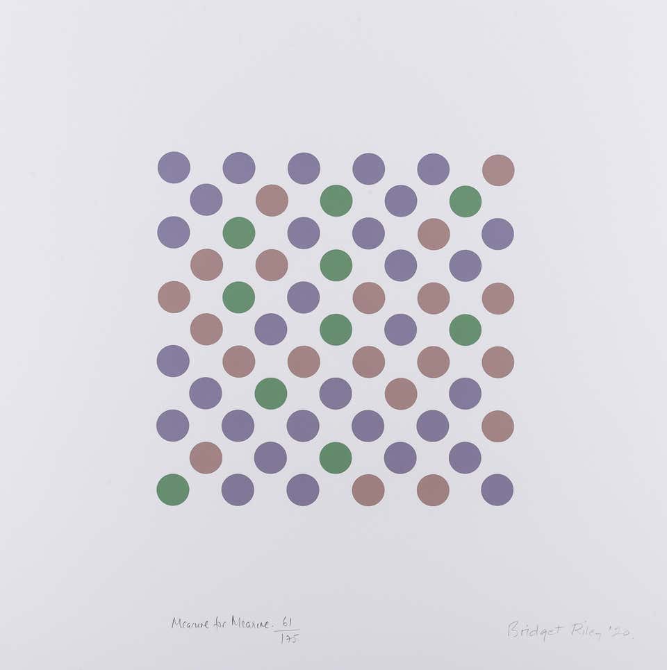 Bridget Riley - Leap - Bridget Riley, Abstract Art, Op Art ...